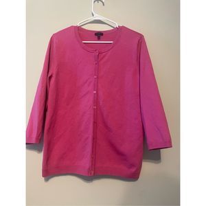 Talbots Pink Women's Cardigan Sweater